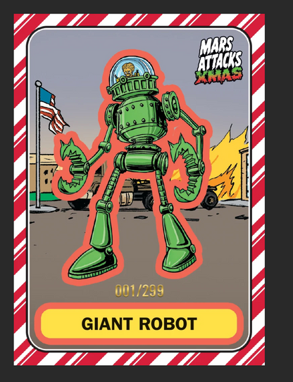 2026 Topps Mars Attacks Christmas Box