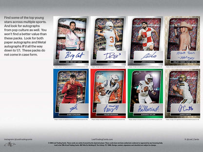 2026 Leaf Metal Melange Pack