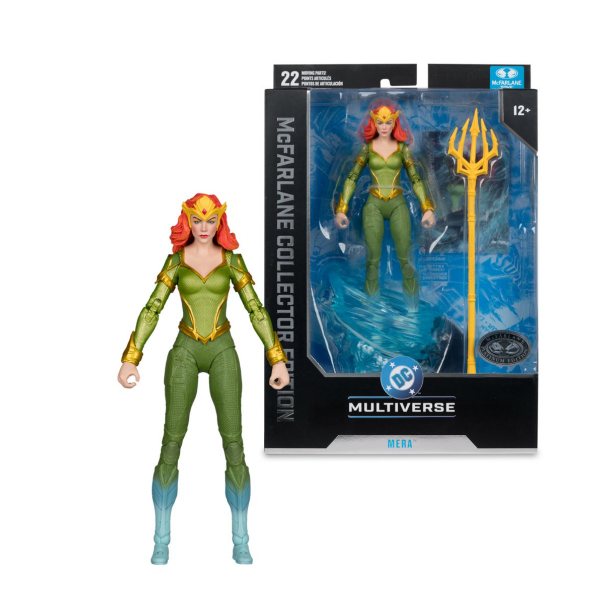 McFarlane Collector Edition #67 DC Multiverse Mera Platinum Edition Figure