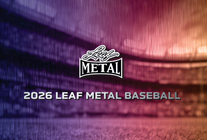 2026 Leaf Metal Baseball Hobby 10-Box Case Presale (Ships 4/24/2026)
