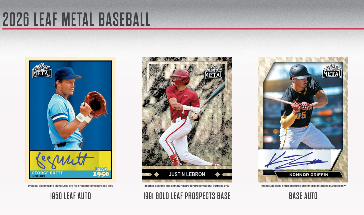 2026 Leaf Metal Baseball Hobby 10-Box Case Presale (Ships 4/24/2026)