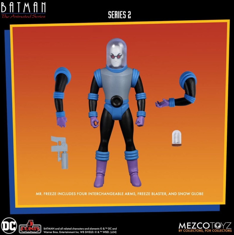 Batman: The Animated Series 5 Points Series 2 Mr. Freeze Figure Presale (4/31/2026)
