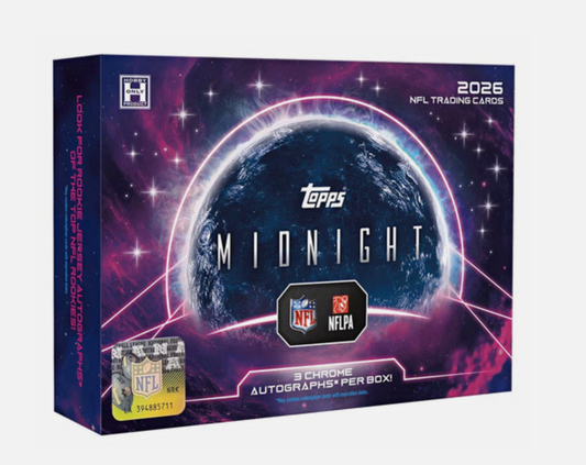 2026 Topps Midnight Football Hobby Box