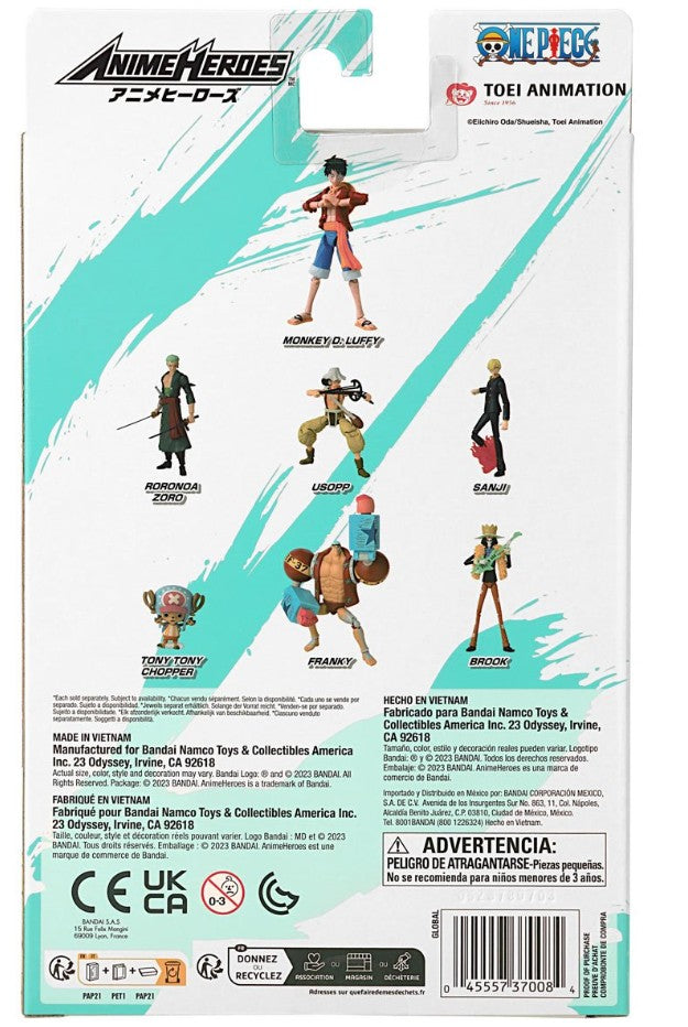 Bandai One Piece Anime Heroes Wave 3 Monkey D. Luffy Action Figure