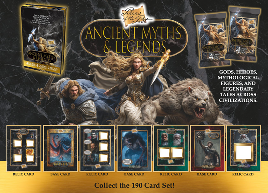 2026 Pieces of the Past Ancient Myths & Legends Hobby 10-Box Case