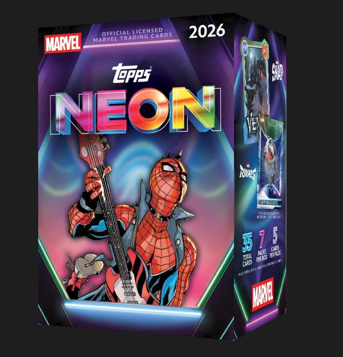2026 Topps Neon Marvel Value Box