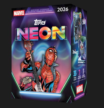2026 Topps Neon Marvel Value Box