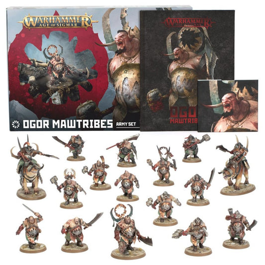 Warhammer Age of Sigmar Ogor Mawtribes Army Set Box (95-22)