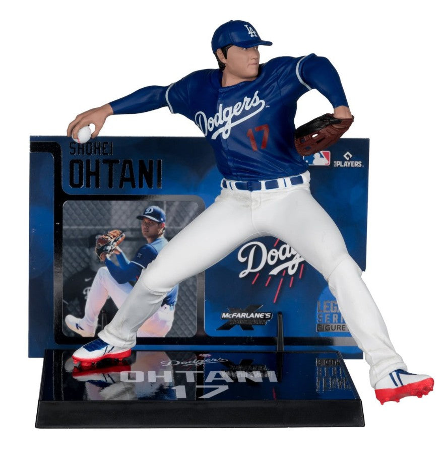 MLB SportsPicks LA Dodgers Shohei Ohtani Pitching 7" Posed Figure