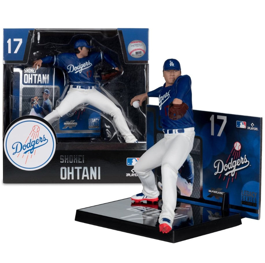 MLB SportsPicks LA Dodgers Shohei Ohtani Pitching 7" Posed Figure