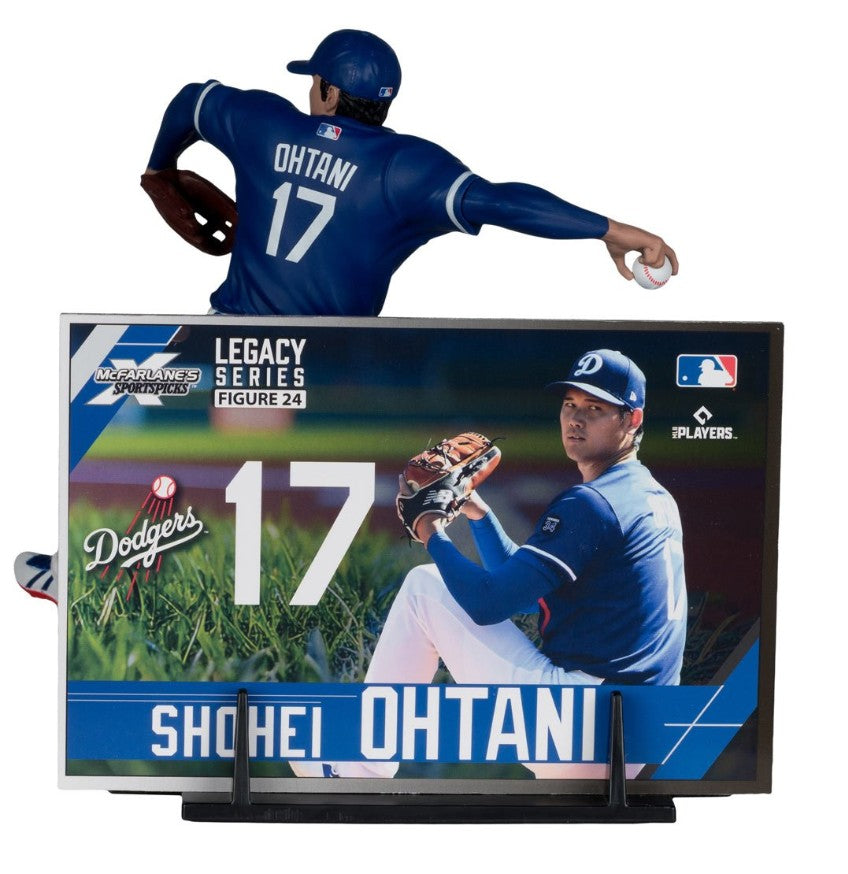 MLB SportsPicks LA Dodgers Shohei Ohtani Pitching 7" Posed Figure