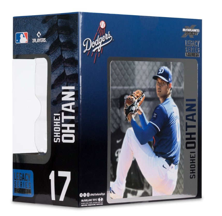 MLB SportsPicks LA Dodgers Shohei Ohtani Pitching 7" Posed Figure