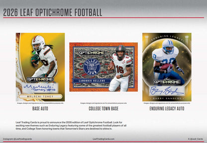 Leaf Optichrome Football Hobby Box (2026)