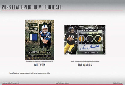 Leaf Optichrome Football Hobby Box (2026)