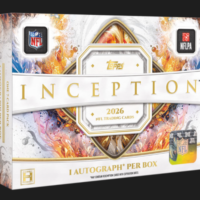 2026 Topps Inception Football Hobby Box