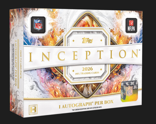 2026 Topps Inception Football Hobby Box