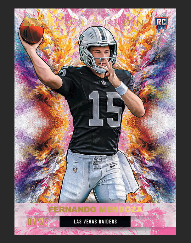 2026 Topps Inception Football Hobby Box