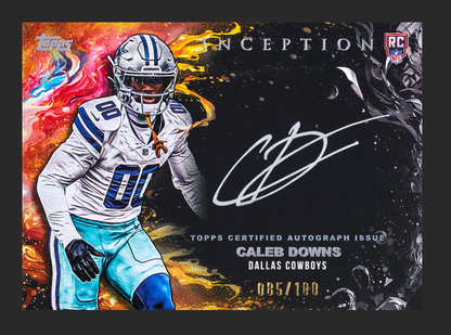 2026 Topps Inception Football Hobby Box