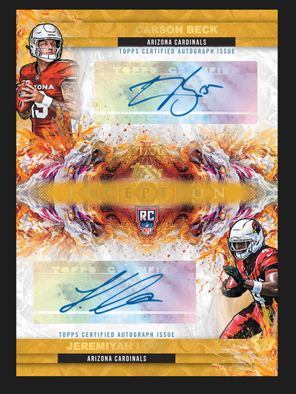 2026 Topps Inception Football Hobby Box
