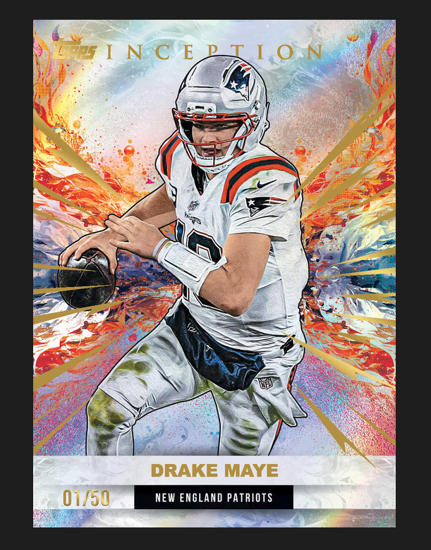 2026 Topps Inception Football Hobby Box
