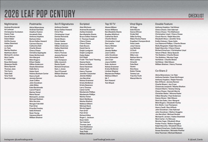 Leaf Pop Century Hobby 10-Box Case (2026)