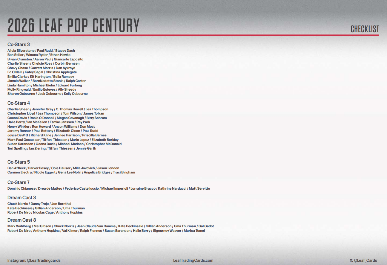 Leaf Pop Century Hobby 10-Box Case (2026)