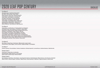 Leaf Pop Century Hobby 10-Box Case (2026)