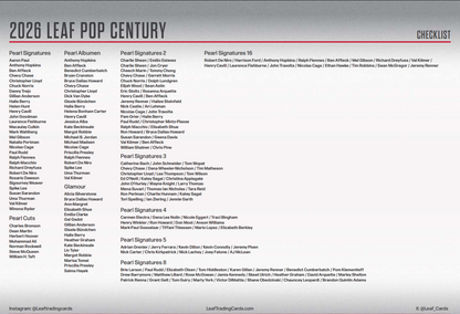 Leaf Pop Century Hobby 10-Box Case (2026)