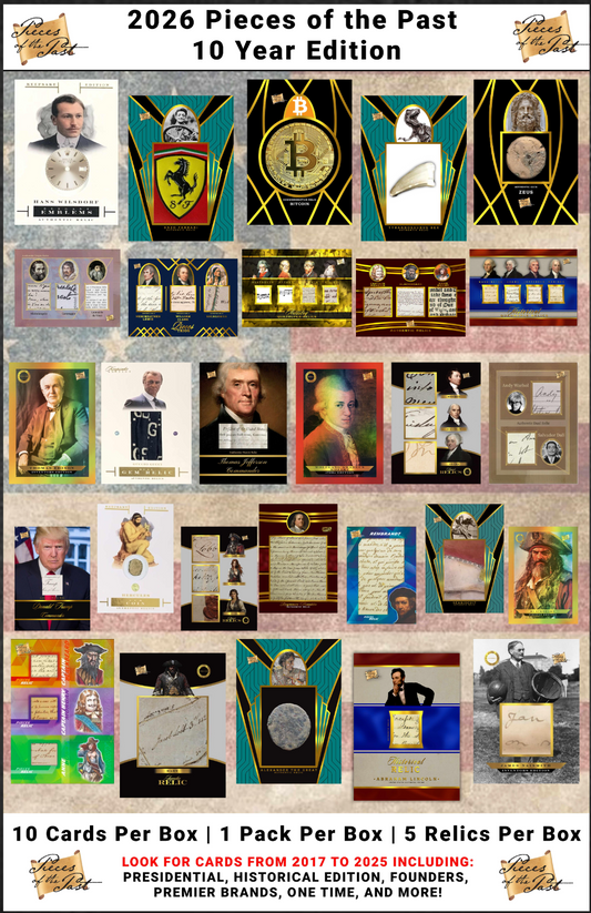 2026 Pieces of the Past 10 Year Edition Presale (12/19/2025)