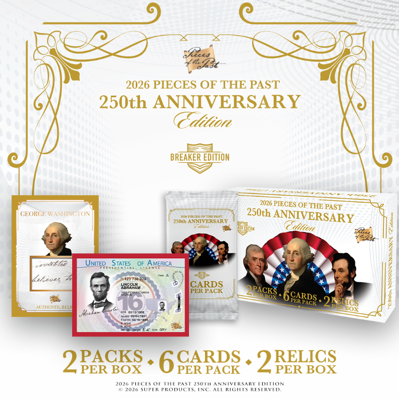 2026 Pieces of the Past 250th Anniversary Edition Breaker Box