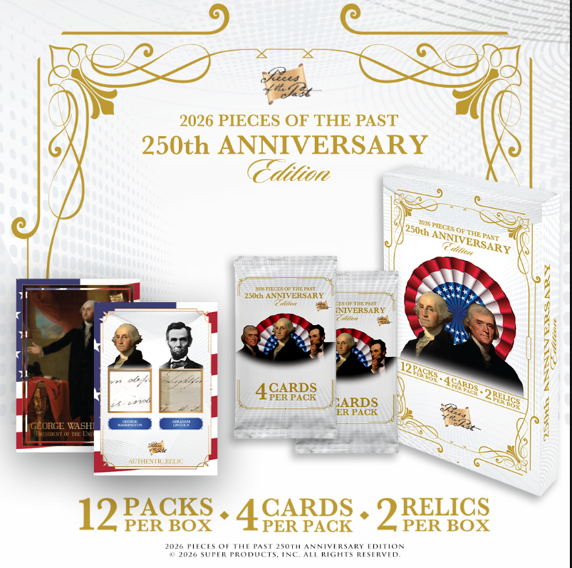 2026 Pieces of the Past 250th Anniversary Edition Hobby Box