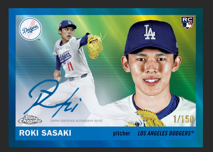 2025 Topps Chrome Platinum Baseball Hobby Box