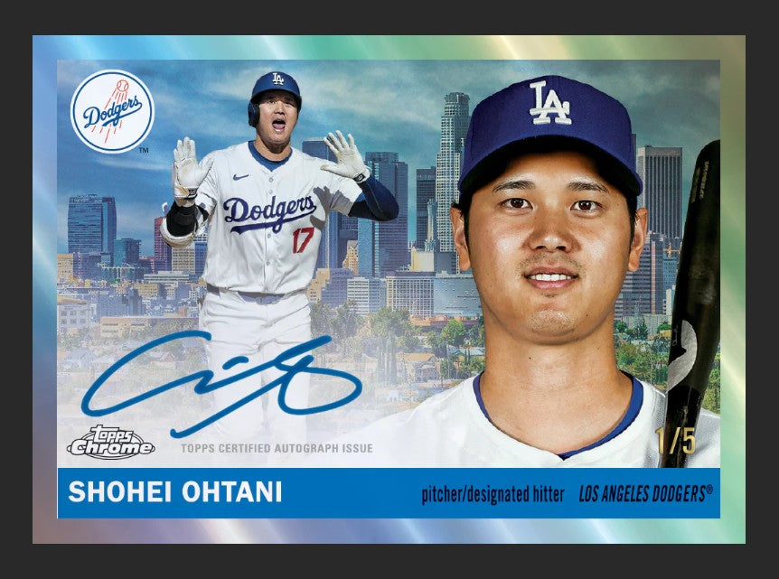 2025 Topps Chrome Platinum Baseball Hobby Box