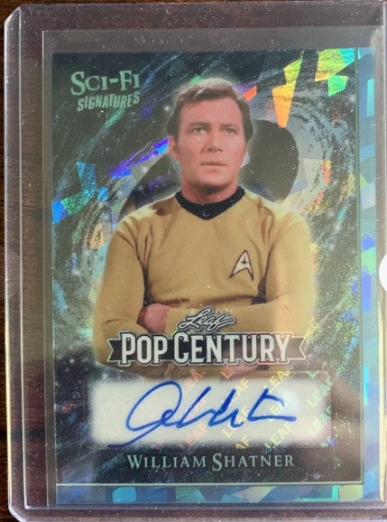 (2026/05/08) William Shatner Sci-Fi Signatures Star Trek Auto - 2026 Leaf Pop Century