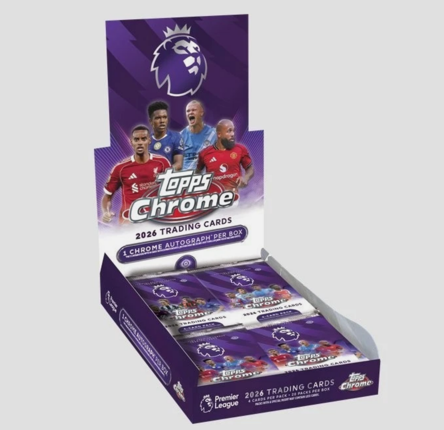 2026 Topps Chrome Premier League Hobby Box