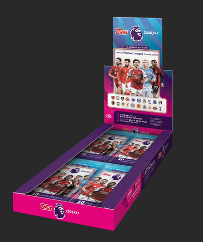 2026-27 Topps Flagship Premier League Soccer Hobby Box