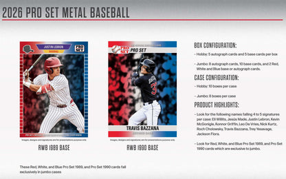 Leaf Pro Set Metal Baseball Jumbo Box (2026)