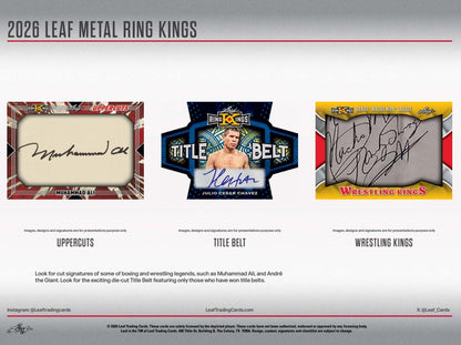 2026 Leaf Metal Ring Kings Hobby 10-Box Case