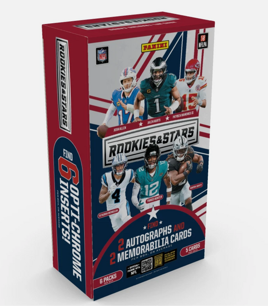 2025 Panini Rookies & Stars NFL Hobby Box - Sealed, New, In Hand