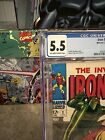 Iron Man #2 CGC 5.5 OWTW (1968 Marvel Comics)