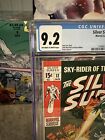 Silver Surfer #12 CGC 9.2 OWTW (1970 Marvel Comics)