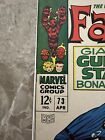 Fantastic Four #73 FN+ 6.5 (1968 Marvel Comics) - Beautiful Copy