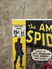 Amazing Spider-Man #91 VF- 7.5 (1970 Marvel Comics)