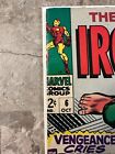 Iron Man #6 (1968 Marvel Comics) - FN-