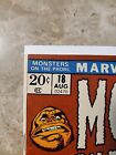 Vintage Horror - Monsters on the Prowl #18 (1972 Marvel Comics) - VF-