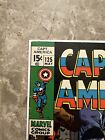 Captain America #125 VF (Marvel Comics 1970) - Nice high grade