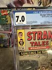 Strange Tales #138 CGC 7.0 OW Pages (1965 Marvel) - 1st Appearance Eternity