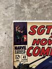 SGT FURY #43 (Marvel Comics 1967) - FN-