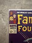 Fantastic Four #55 FN 6.0-6.5 (1966 Marvel Comics) - Strong Copy