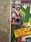 Uncanny X-Men Newsstand #171 VF+ 8.5 (Marvel 1983) - Binary App., Rogue Joins